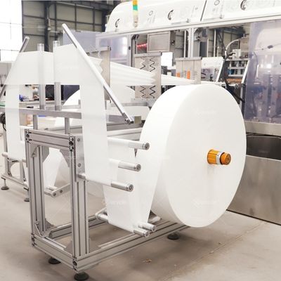 L3300*W2300*H1600mm Wet Wipes Manufacturing Machine With Packaging Single Mini Pocket