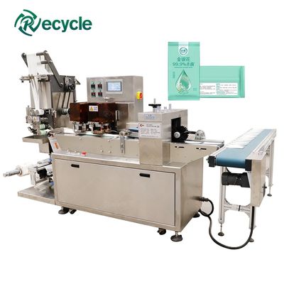 Non Woven Wet Wipes Making Machine with 2.5KW Power and 120-200bags/min Packing Speed