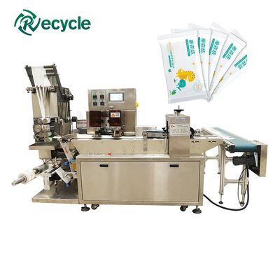Single Wet Wipe Tissue Making Machinery Cutting Packaging Wet Wipes Machine Online Support