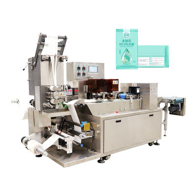 Non Woven Wet Wipes Making Machine with 2.5KW Power and 120-200bags/min Packing Speed