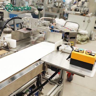 6 Lanes Wet Tissue Production Line Semi Automatic Baby Wet Wipes Manufacturing Machine