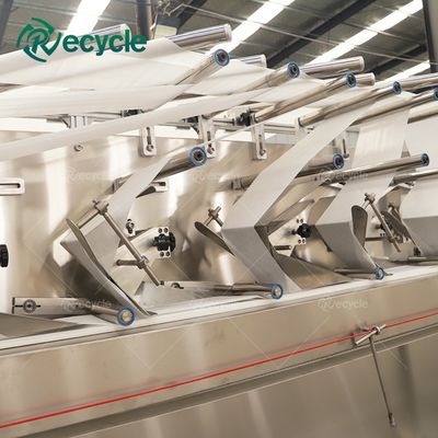Fast Delivery Cleaning Hands 6 Lanes Semi-Auto Wet Wipes Production Line Wet Wipes Packing Machine