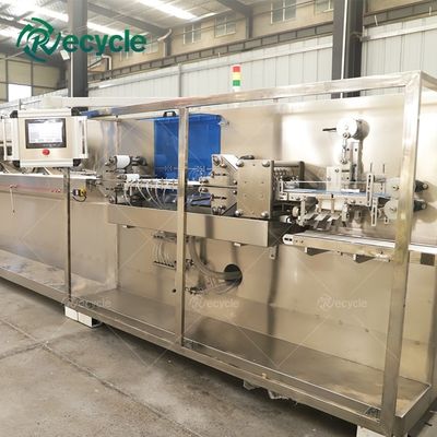 Fast Delivery Cleaning Hands 6 Lanes Semi-Auto Wet Wipes Production Line Wet Wipes Packing Machine