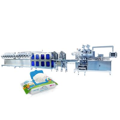 Lingettes Making Machine Fully Automatic Machines For Wet Wipes