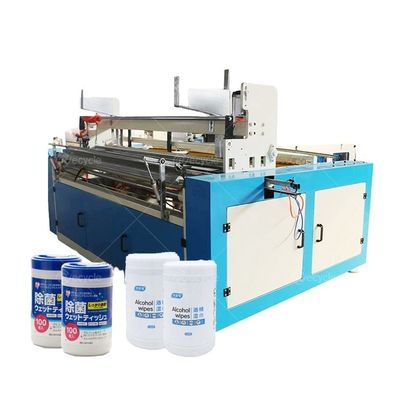Wet Tissue Making Machine with Spunlace Non-woven Fabric Canister Wet Wipes Machine