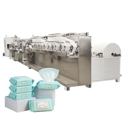 Wet Towel Sanitizer Baby Wet Wipes Packaging Machine