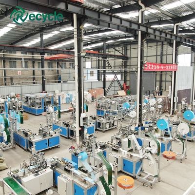 Fully Automatic Earloop Face Mask Making Machine 1 plus 1 Face Mask Production Line