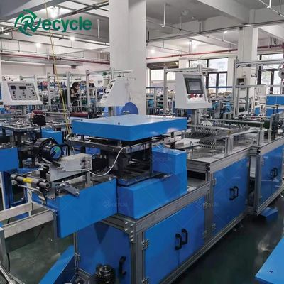 Automatically Change Size Plastic Medical Nonwoven Cap Making Machine