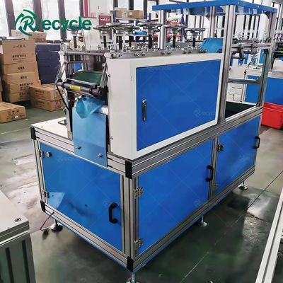 Customized Nonwoven Fabric Shoe Plastic Shoe Cover Making Machine at 220V/50Hz Voltage