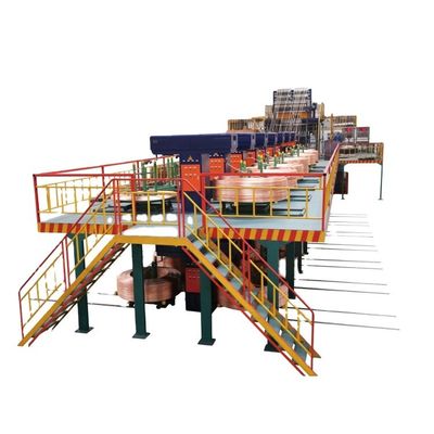 Fully Automatic 2019 RECYCLE Enameled Wire Upward Casting Plant for Copper Rods Diameter 8mm to 30mm