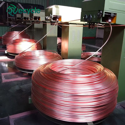 Raw Material Scrap Copper/Cathode Copper Copper Rod Upward Continuous Casting Machine