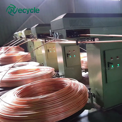 Raw Material Scrap Copper/Cathode Copper Copper Rod Upward Continuous Casting Machine