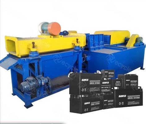 Waste Car Lead Acid Battery Recycling Machine Cylindrical Lithium Ion Battery Recycling Plant