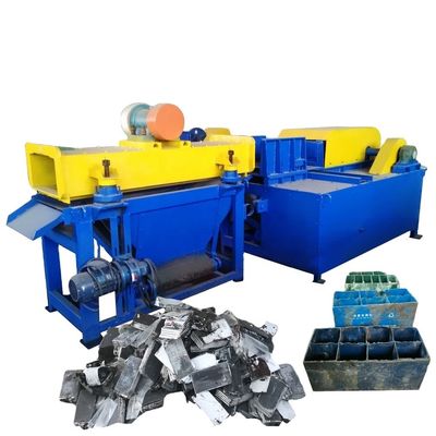 7.7KW Used Battery Car Plant Break Machine for Recycling Scrap Lead Acid Batteries