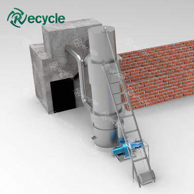 20-100 MTPD Lead Smelting Cupola Furnace For Lead Ingots Making