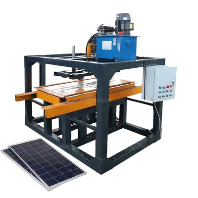 Automatic Dismantling Unframing Machine for 1-2T Pressure Solar Panel Aluminium Frame