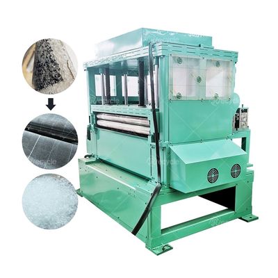 1400-2000KG/Hour Capacity Waste Solar Panel Aluminum Frame Removing Machine Glass Remove Recycling Line