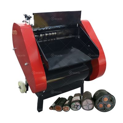 Automatic Scrap Cable Wire Stripping for Red Blue Copper Wire Stripper Machinery