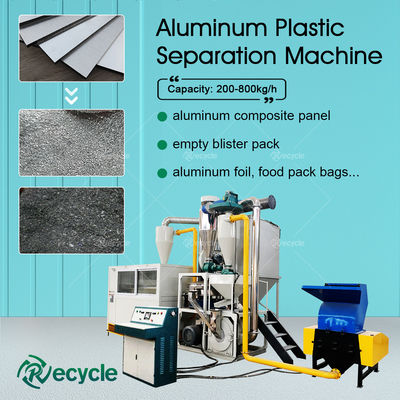 Automatic Aluminum and Plastic Board Separating Machine for Recycling Aluminum Foil