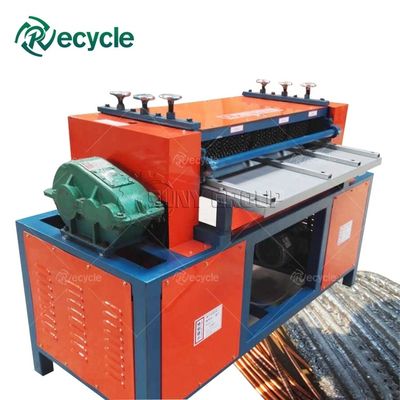 700KG Weight 7KW Copper Aluminum Radiator Recycling Machine for Waste Air Conditioner