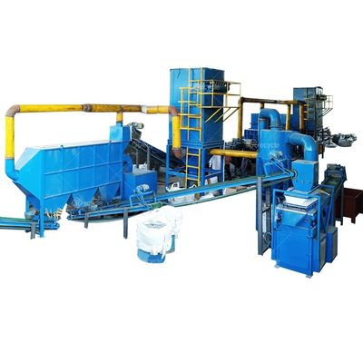 95% Separation Rate Scrap Car Radiator Recycling Equipment for Aluminum Copper Iron