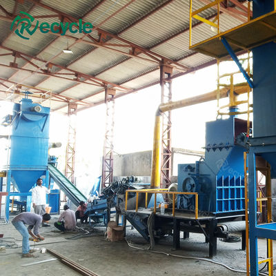 95% Separation Rate Scrap Car Radiator Recycling Equipment for Aluminum Copper Iron