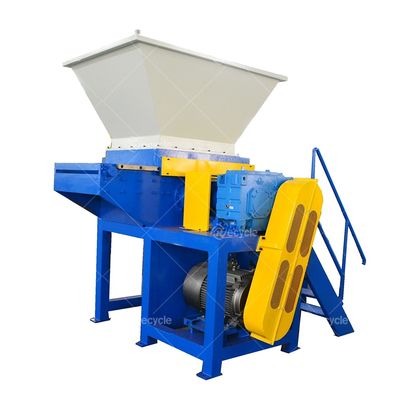 ABS Plastic Recycling Shredder for Waste Books and Industrial Cardboard Single Shaft
