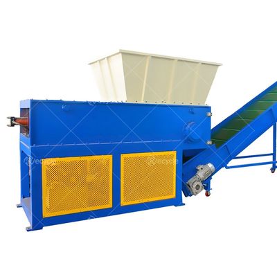 New Single Shaft Plastic Lumps Shredding Machine Recycling Plastic Waste Crushing Machine