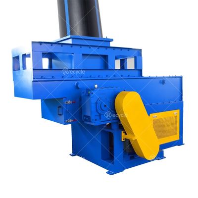 New Single Shaft Plastic Lumps Shredding Machine Recycling Plastic Waste Crushing Machine