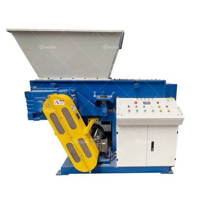 New Single Shaft Plastic Lumps Shredding Machine Recycling Plastic Waste Crushing Machine