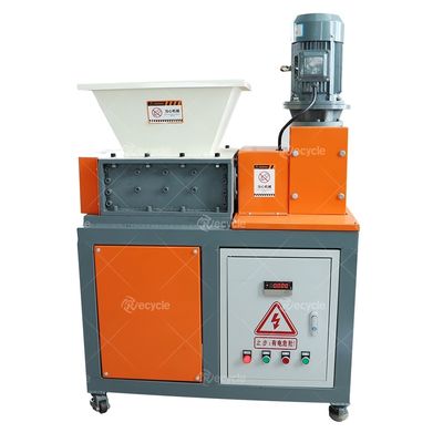 Customized Design Double Shaft Shredder Palm Shells Small Shredding Crusher