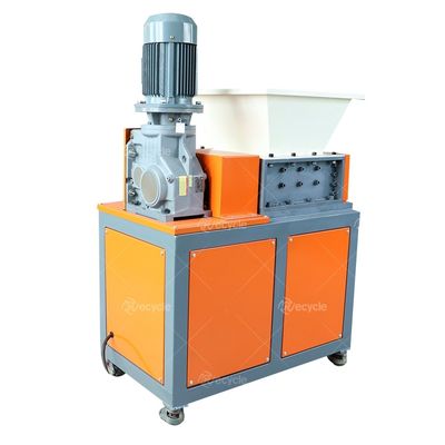Customized Design Double Shaft Shredder Palm Shells Small Shredding Crusher