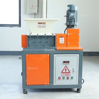 Double Shaft Shredder for Shredding Mini Scrap Plastic Metal Crusher Crushing Machine