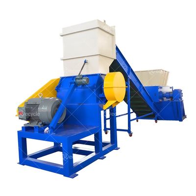 380V 50HZ Voltage Plastic Crushing Machine for Recycling PE PP PVC PET Weight T 2.3
