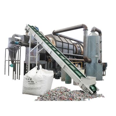 UBC Carbonization Decoating Furnace Used Beverage Cans Decoating Machine UBC Continuous Decoating Machine