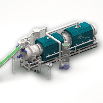 Paint Remover Aluminum Cans UBC Carbonization Decoating Furnace Used Beverage Cans Decoating Machine