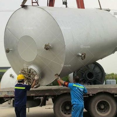 Tyre Cracking Furnace Continuous Waste Tire Plastic Rubber Pyrolysis Plant Machinery To Oil