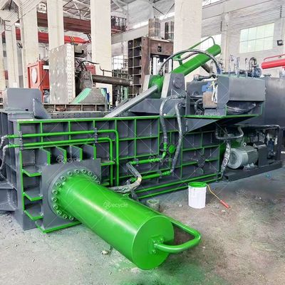 Metal Baling Press for Energy-Saving Recycling Processes in Building Material Shops