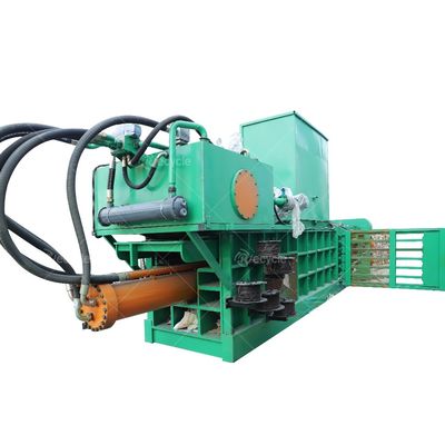 Automatic Metal Baling Machine Industrial Metal Baler Rapid Scrap Compression Machine