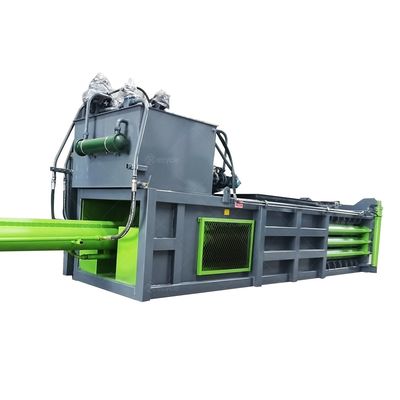 Vertical Hydraulic Semi-automatic Used Clothes and Textile Compress Baler Machine , Hydraulic Baling Press