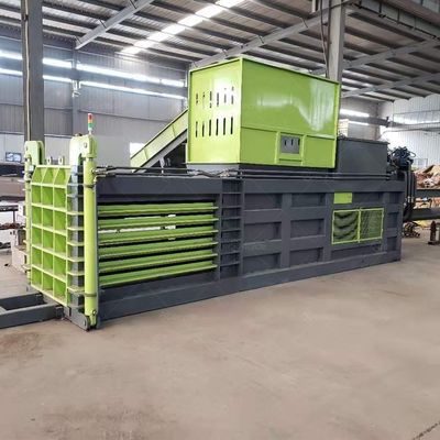 Bale Density 400-500kg/m3 Hydraulic Waste Paper Baler Scrap Cardboard Baling Press Machine