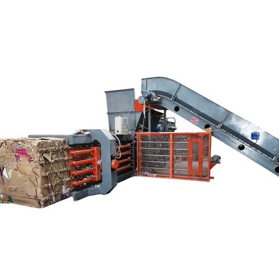 2021 Horizontal Cardboard Compactor Automatic Paper Waste Plastic Pet Baling Press Machine
