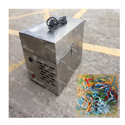 Waste paper and box shredding machine Confetti cut machinery Paper stripping machine