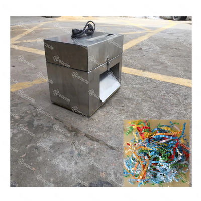 Waste paper and box shredding machine Confetti cut machinery Paper stripping machine
