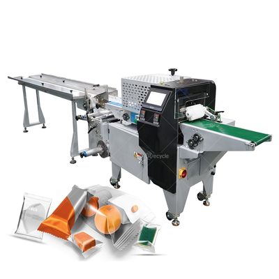 Back Sealing HFFS Flow Wrapping Machine for Instant Noodles Bread and Biscuit Packing
