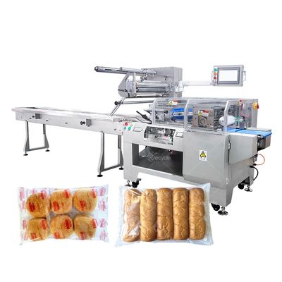 Back Sealing HFFS Flow Wrapping Machine for Instant Noodles Bread and Biscuit Packing