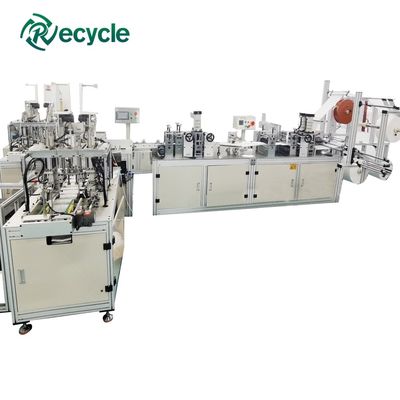 Face Mask Making Machine Fully Automatic KF94 Mask Packing Machine 6375*2600*1650