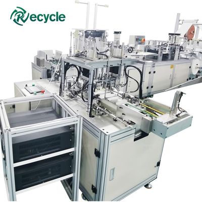 Face Mask Making Machine Fully Automatic KF94 Mask Packing Machine 6375*2600*1650