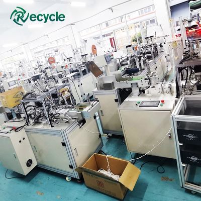 Face Mask Making Machine Fully Automatic KF94 Mask Packing Machine 6375*2600*1650