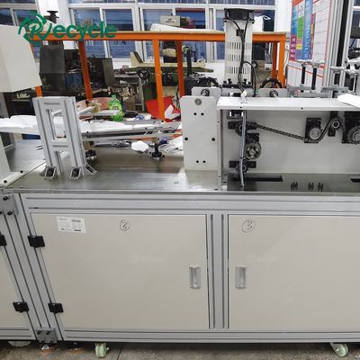 Face Mask Making Machine Fully Automatic KF94 Mask Packing Machine 6375*2600*1650